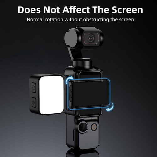 Lampe de remplissage LED magnétique pour DJI POCEKT 3 accessoires caméra IPX4 D0P1 - Photo 11 sur 19