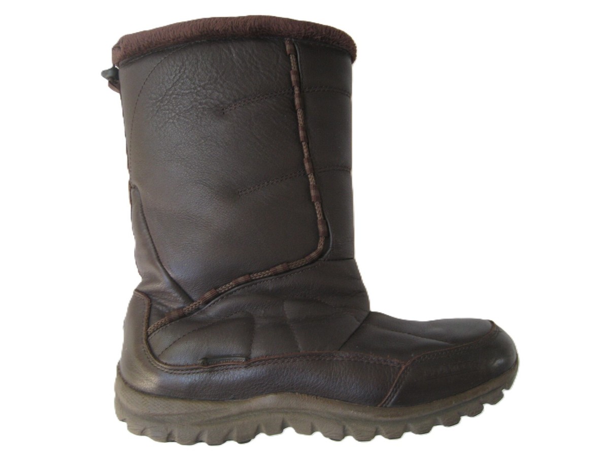 MOUNTREK LISA 2 PRIMALOFT BROWN LEATHER WINTER BOOTS WOMEN'S SIZE US 6.5 NICE View 3