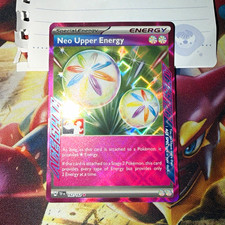 RIFFFLE SHUFFLED/DAMAGED Prize Pack Neo Upper Energy Stamped TEF 162/162