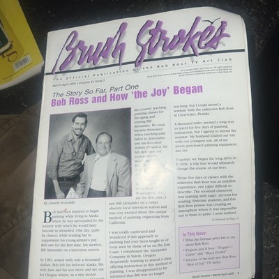 Brush Strokes Magazine 2003 Issue