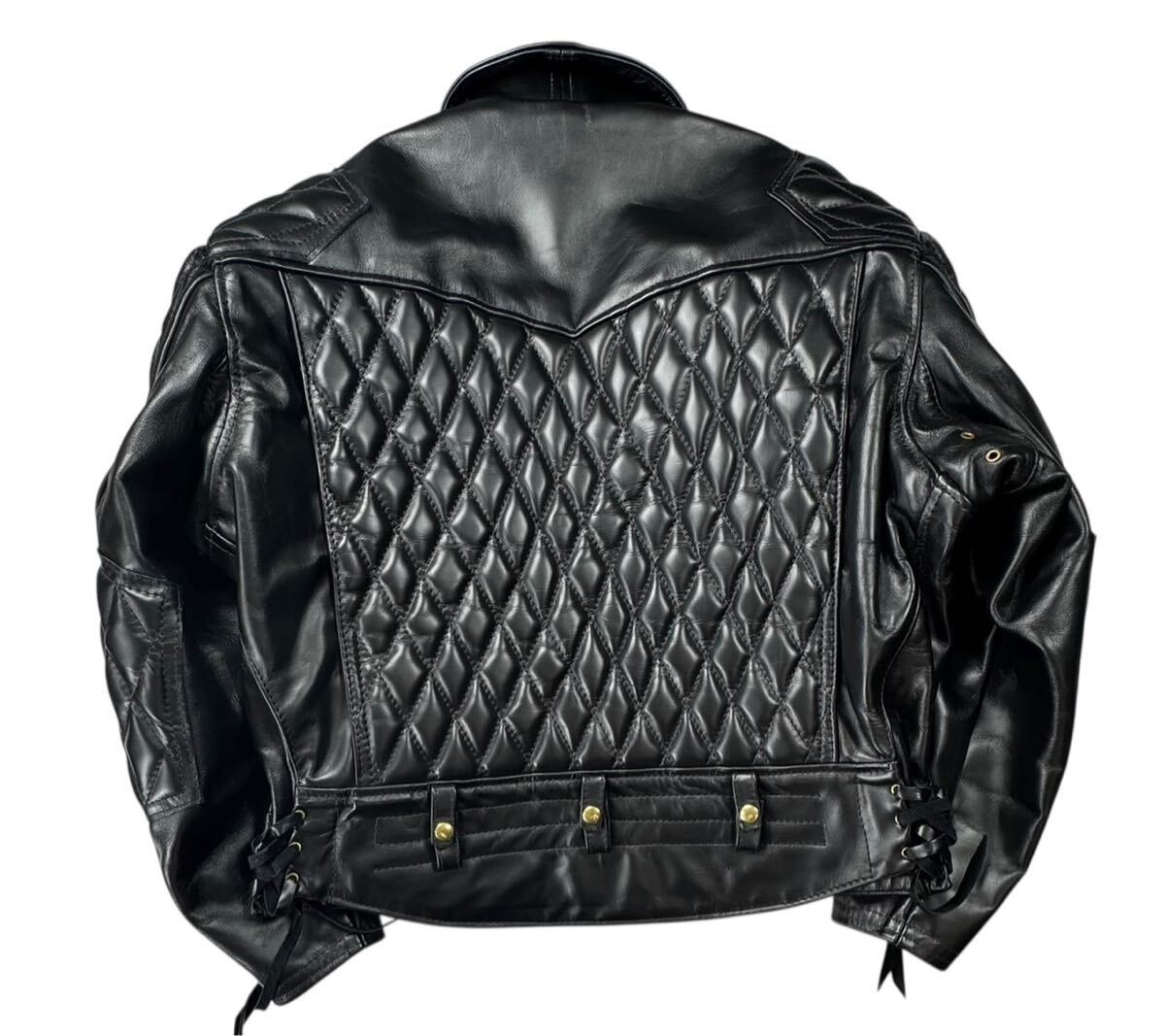 Langlitz Leathers Padded Pocket Columbia with Back Panel Pad (Rider's Jacket)