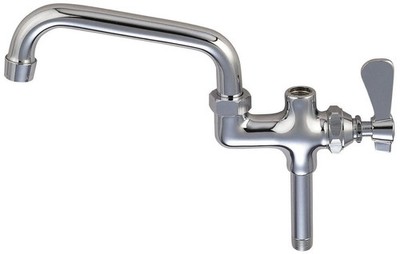 BK Resources Add-On-Faucet NO LEAD for Pre-Rinse w/ 18in DJ Spout NSF