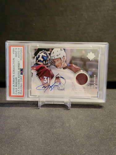 2019-20 Upper Deck Ultimate Access Cale Makar Rookie Auto Patch /135 RC #UAA-MA