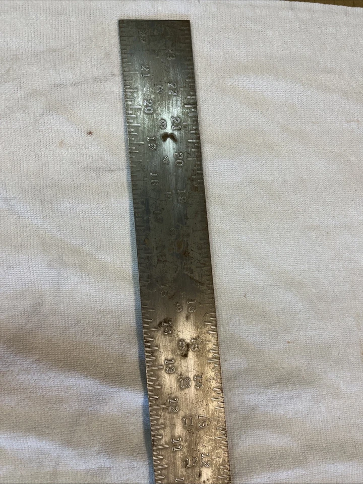 Vintage Sears Steel 16in x 24in Carpenter's Framing Square 39642 - Image 3 of 4