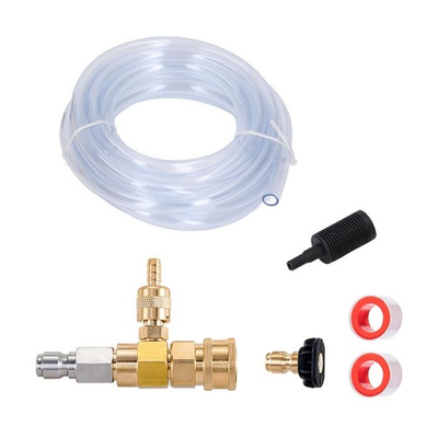 #ad #ad Soap Injection Kit for Pressure Washer Downstream 3 8quot; 4000 PSI with 10ft Hose $35.29