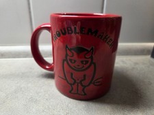 Wächtersbach Tasse Keramik Teufel Troublemaker Rot