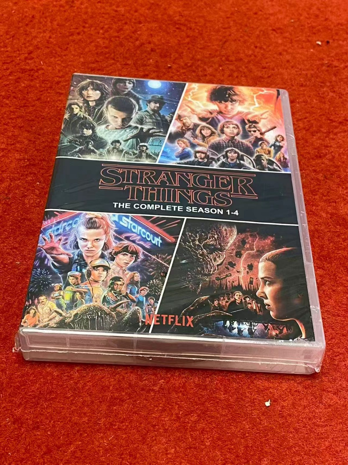 Stranger Things 1-4 Season 11-Disc DVD Box Set All Region