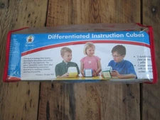 Differentiated Instruction Cubes Manipulative Set Grade PK-5 Pack Homeschool