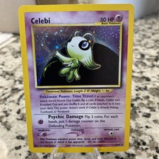 Pokémon Celebi Double Holo Neo Revelation 3/64 LP on eBay