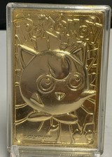 Jigglypuff [Gold Plated] #39 Prices | Pokemon Burger King | Pokemon Cards