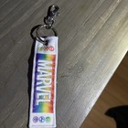 Disney Parks Marvel Pride Fabric Keychain Bag Tag Strong 5”  — photo 1
