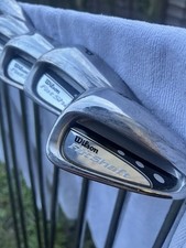 Wilson Fat Shaft Iron Set 4-SW - Excellent Condition