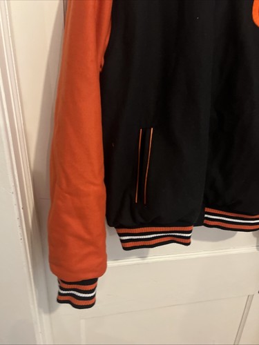 Vintage Baltimore Orioles JH Design Reversible Wool Nylon Letterman Men’s Sz 3X - Picture 7 of 18