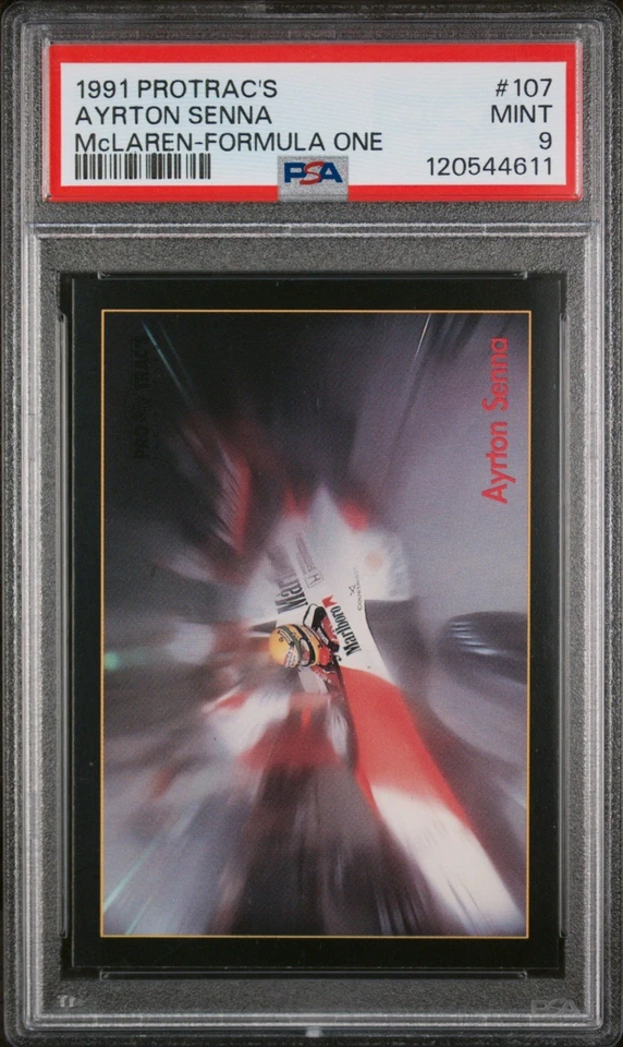 1991 ProTrac’s Formula 1 F1 - 2 PSA 9s + 120 Similar Cond Cards, Senna Prost - Image 2 of 4