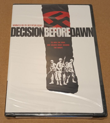 Decision Before Dawn DVD 1951 NEW Sealed
