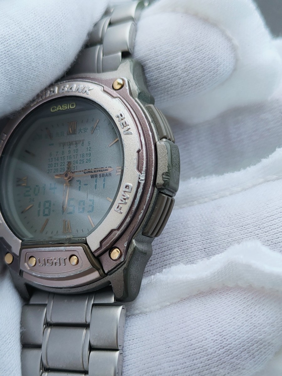 VTG Casio ABX-64 DATABANK Twincept Calendar 1708 Mod (1990s) All