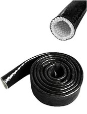 1/2" 12.7mm ID Fire Sleeve Heat Sleeve Heat Shielded Fire Thermo Armor Silicon