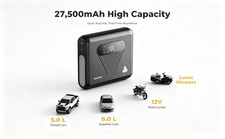 Diesel 12V Jump Starter 2000A OUKITEL C01 Powerbank Starthilfe Booster 27500mAh