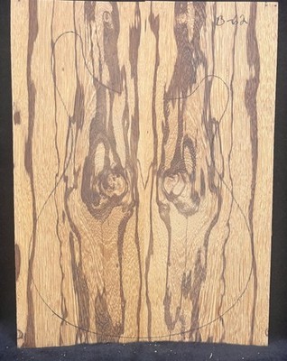 Marble Wood Joined Luthier Electric Guitar Top Set 19.75 x 15 x .075''