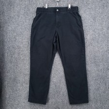 Lee Pants Mens 34x30 Blue Extreme Comfort Relaxed Fit Chino Stretch