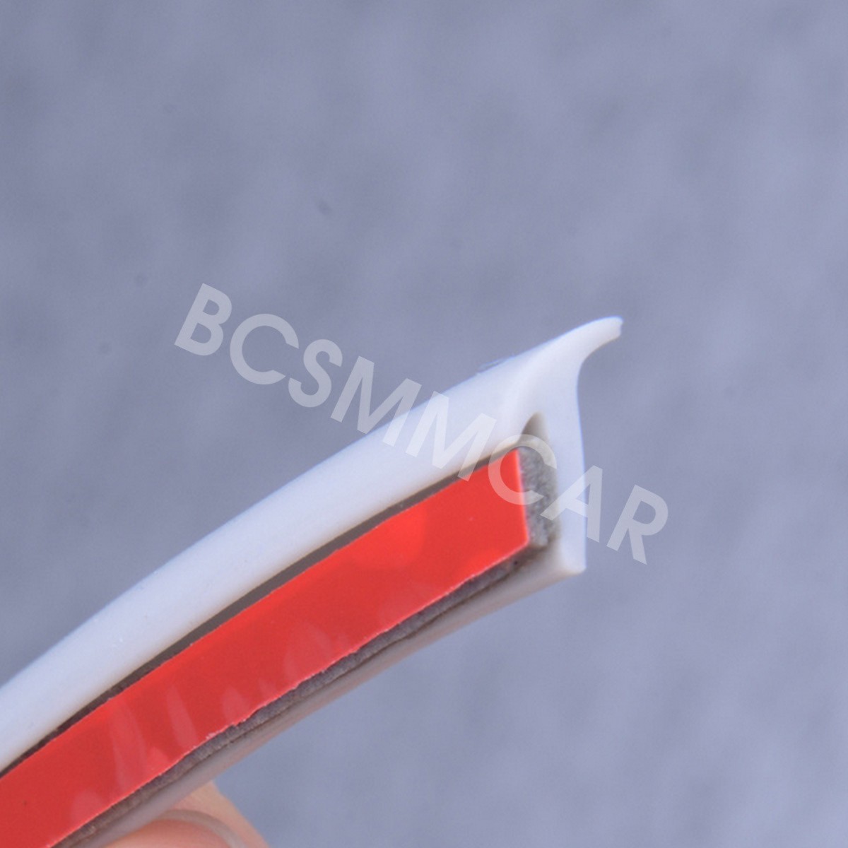 Slanted T-Type Car Bumper Edge Guard Molding Trim Rubber Seal Strip Protector