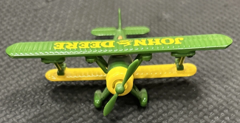2003 Gear Box 1:64 John Deere JD Stearman Barnstormer Die-Cast AirPlane Loose - Image 4 of 4