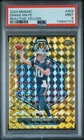 2024 Panini Mosaic - Rookies Drake Maye #303 Reactive Yellow Mosaic Prizm (RC)