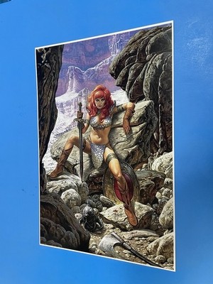 MARVEL COMICS RED SONJA JUSKO POSTER PIN UP BRAND NEW.