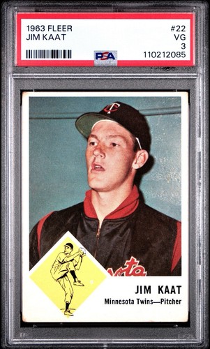 1963 Jim Kaat #22