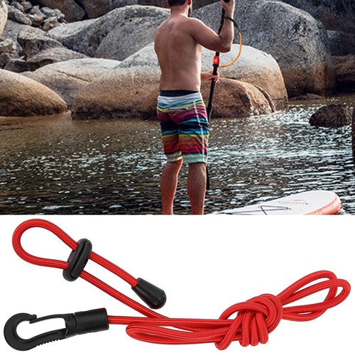 (Rot) Portable Outdoor Nylon Elastic Paddle Leine Für Kanu Kajak Angelrute TN - Bild 5 von 13