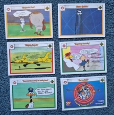 1990 Upper Deck Looney Tunes Comic Ball 6Card Lot#'s147,187,387,417,561,566NM-MT