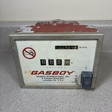 Vtg Gasboy Gas Fuel Transfer Pump Decor 60 61 Parts Patina Oil Flammable Liquids