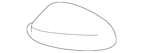 New Genuine BMW Covering Primend Right (2006-2008) OE 51167135098