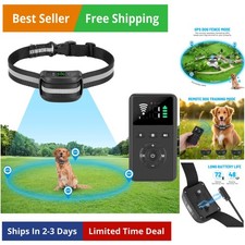 2 in 1 GPS Wireless Dog Fence with Remote Training, Radius from 33 Yards to 1...