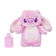 500ML Lilo & Stitch Hot Water Bottle Bag Warmer Cover Plush Fluffy Kids Toys UK.