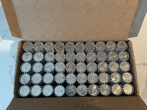 2026 P Liberty Half Dollar Full Box 50 Rolls Unopened Uncirculated NEW