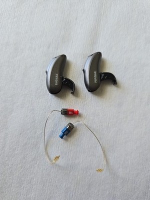 2X_AUDEO MARVEL M90-312 DIGITAL HEARING AIDS, MILD TO SEVEER HEARING LOSS.