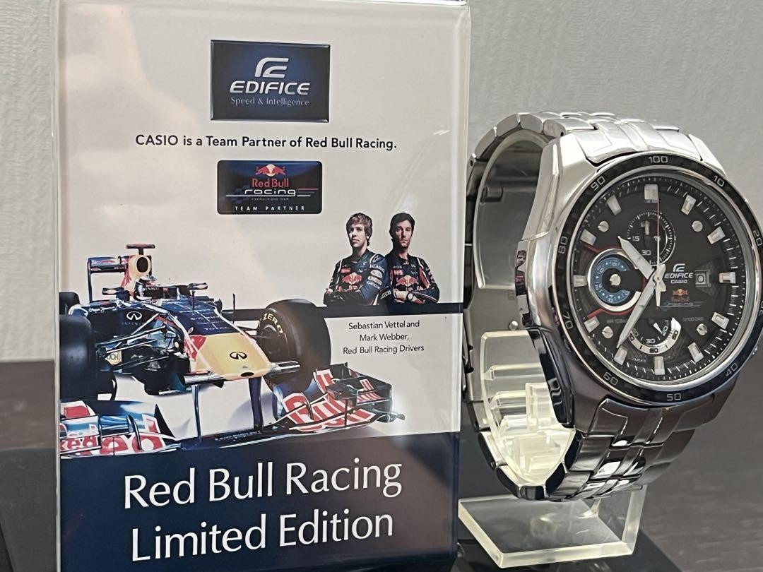 CASIO EDIFICE レッドブルレーシングLimited Edition Casio
