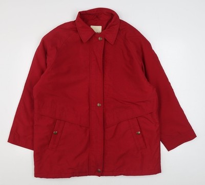 Rote Damenjacke UK-Größe 16 EWM