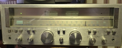 SANSUI G-5500 VINTAGE STEREO RECEIVER SUPER RARE Tested Great Condition