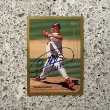 Bartolo Colon Autographed 1999 Topps #40