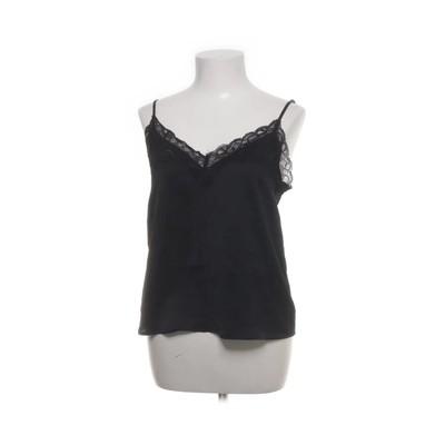 H&M, Pyjamaoberteil, Größe: S, Schwarz, Elasthan/Polyamid/Polyester #djl