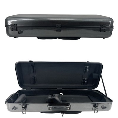 Viola Case Adjustable Fit 15-17 Inch Carbon Fiber Box Composite Strong Handle
