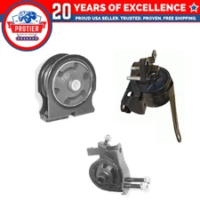 Engine Motor Mount Set 3PCS : 1994 - 1997 Toyota Celica 1.8L ST for Auto Trans