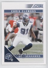 2011 Score Chris Clemons #256 0j5