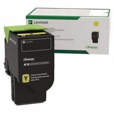 Lexmark Unison Original Extra High Yield Toner Cartridge - Yellow - 1 Each
