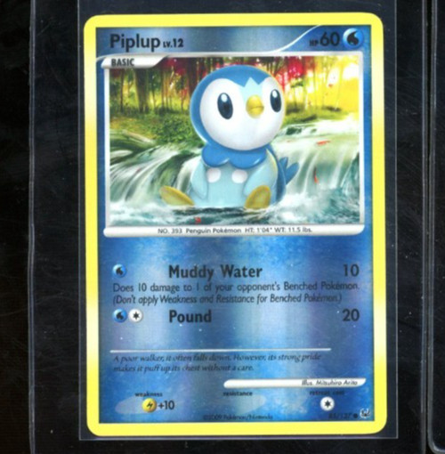 Piplup 85/127 Platinum Reverse Holo Pokemon Card NM