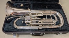 YAMAHA YEP-621S Bb Euphonium Silver Plated Yellow Brass AS-IS