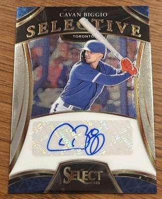 2021 Panini Select Cavan Biggio Selective Signatures 08/99 - Toronto Blue Jays