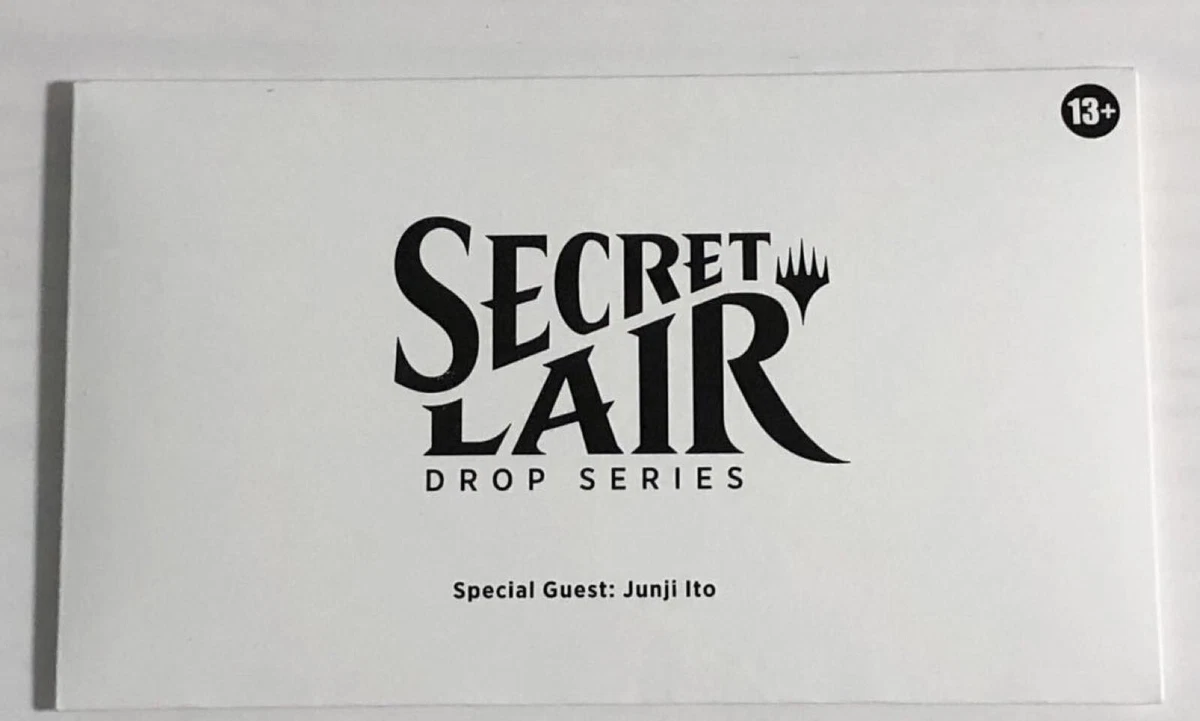 MTG Secret Lair Special Guest: Junji Ito Non-Foil Etched Edition Sealed Japanese